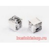 Бусины Кубик 5601 6мм Crystal CAL